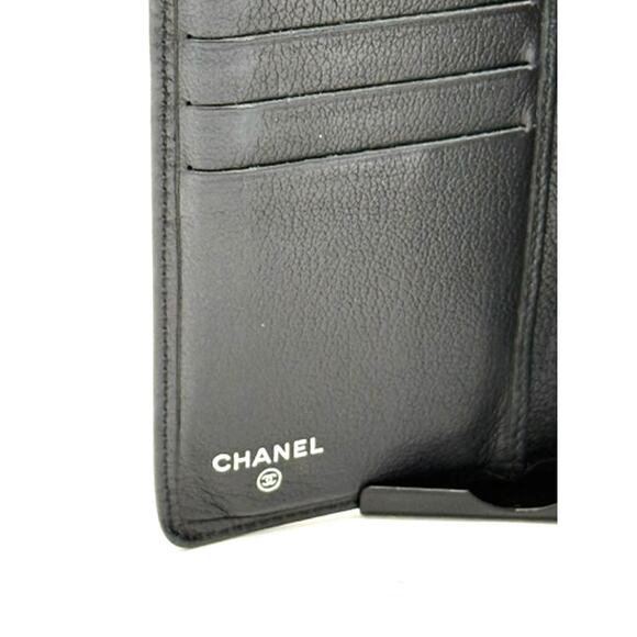 RARE Chanel Long‎ Wallet CC & Embossed Chanel Jacket*Original COA card & Sticker - Picture 7 of 14